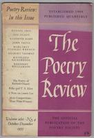 The Poetry Review Vol. xlvi, No.4