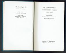 An Anthology of Modern Verse  1940-1960.