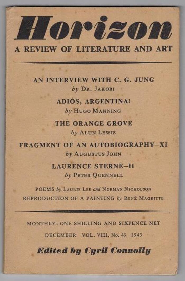 Horizon. Review of Literature & Art. Vol. VIII, No. 48, December 1943 Image