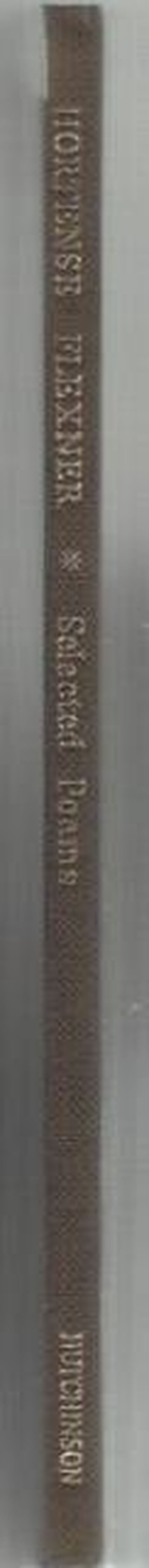 Hortense Flexner. Selected Poems Image