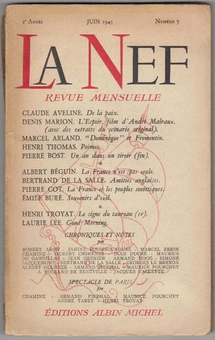 La Nef. Numero 7 Image