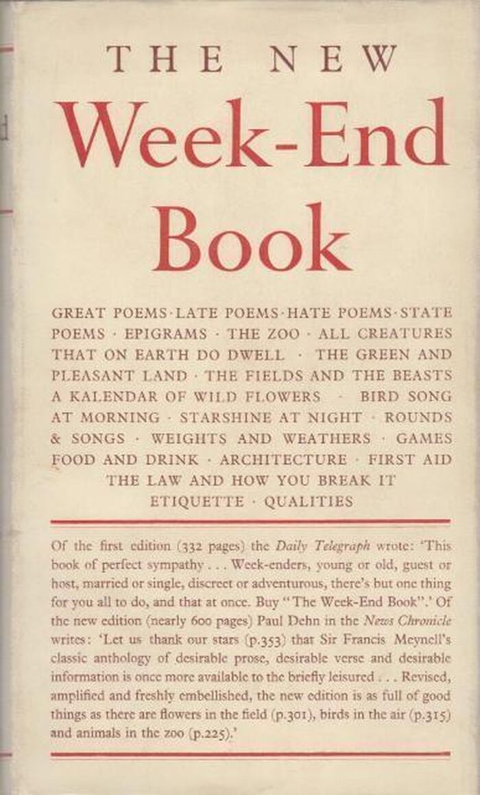 The Week-End Book Image