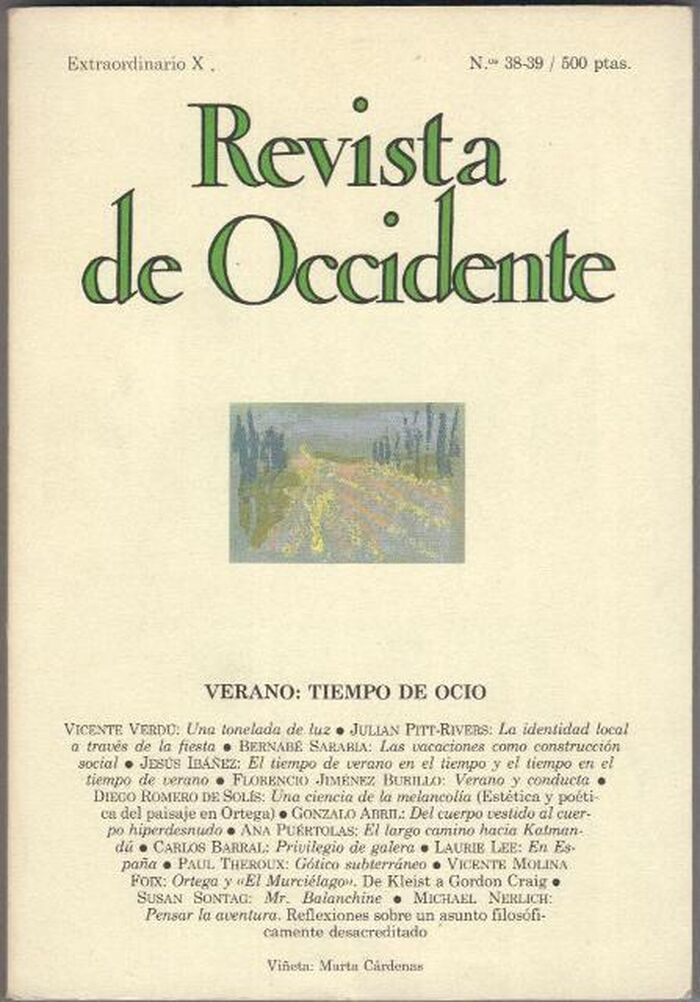 Revista De Occidente No.38-39 Image