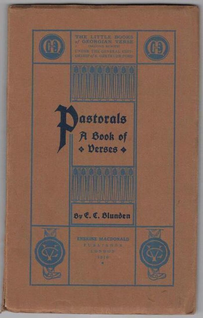 Pastorals. A Book of Verse Image