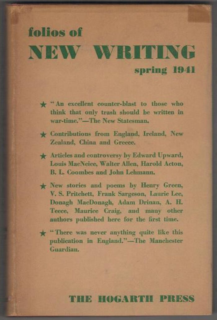Folios of New Writing. Spring 1941 Image