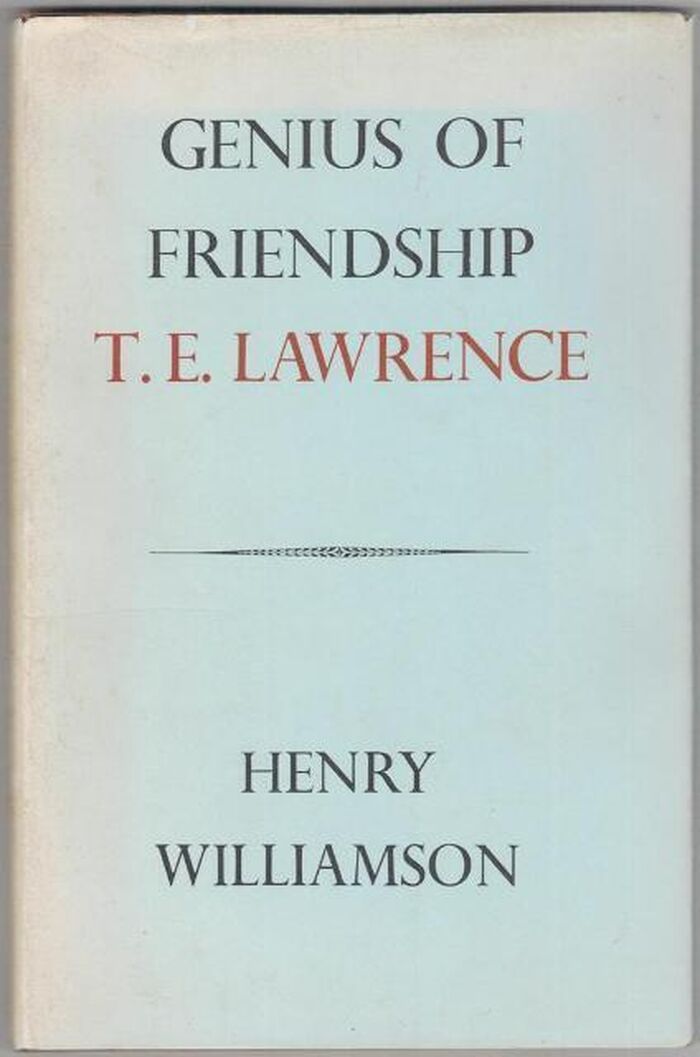 Genius of Friendship  'T.E. Lawrence' Image
