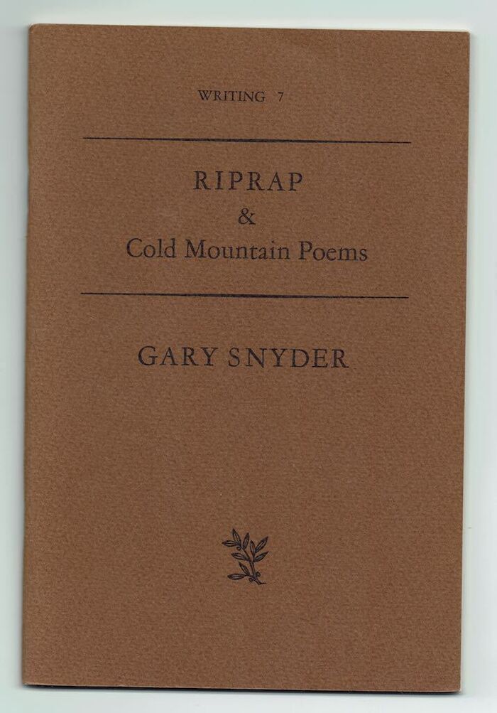 Writing 7 : RIPRAP & Cold Mountain Poems Image