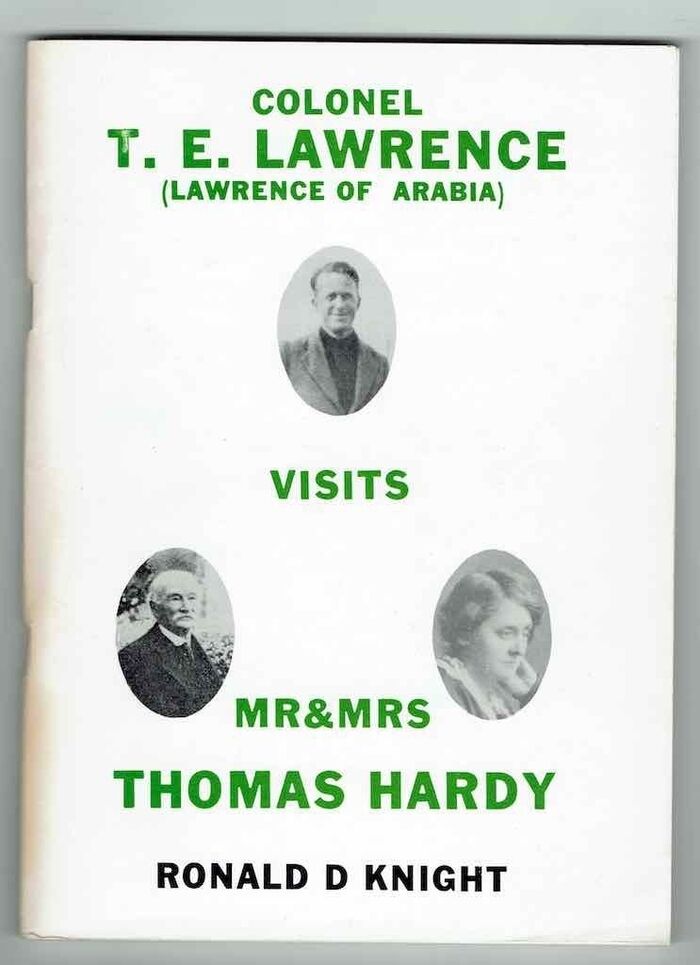 Colonel T.E. Lawrence (Lawrence of Arabia) Visits Mr & Mrs Thomas Hardy Image