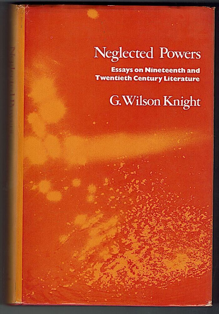 Neglected Powers. Essays on Nineteenth and Twentieth Cenury Literature Image