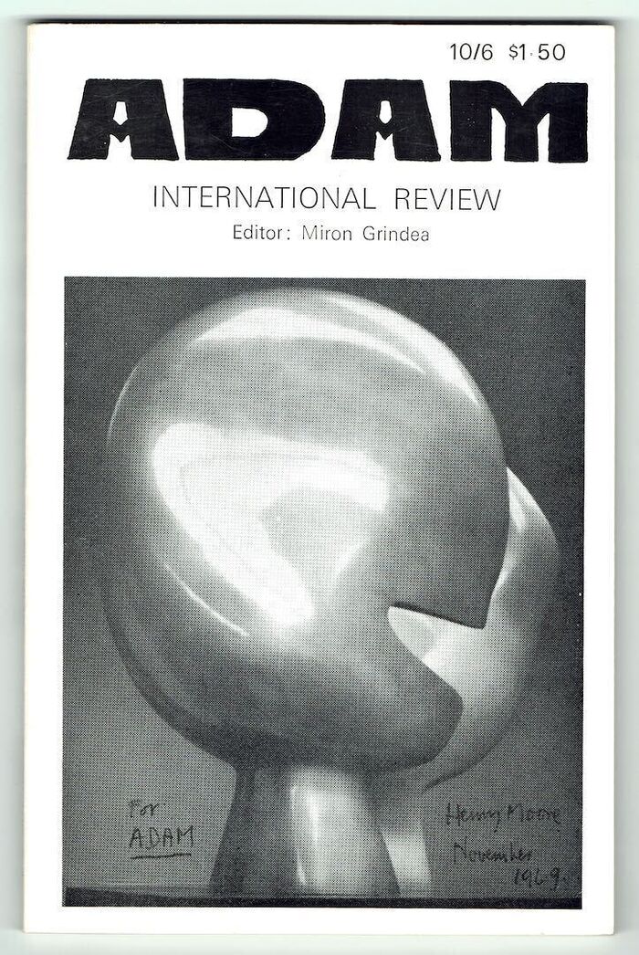 Adam International Review  Vol. XXXV Nos. 334-336 Image