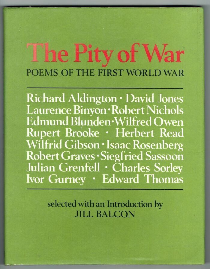The Pity of War. Poets of the First World War Image
