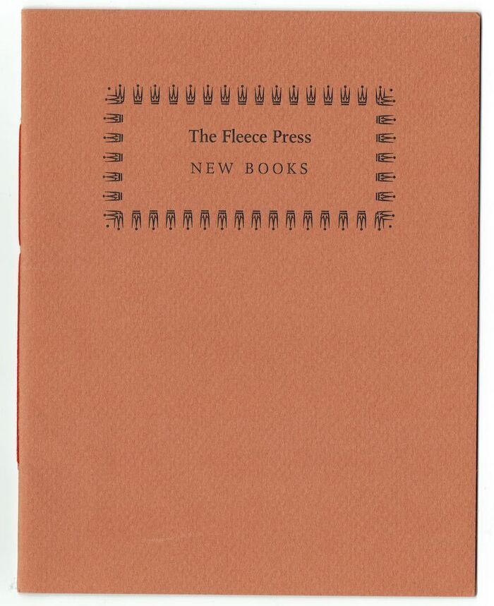 The Fleece Press. New Books. Image
