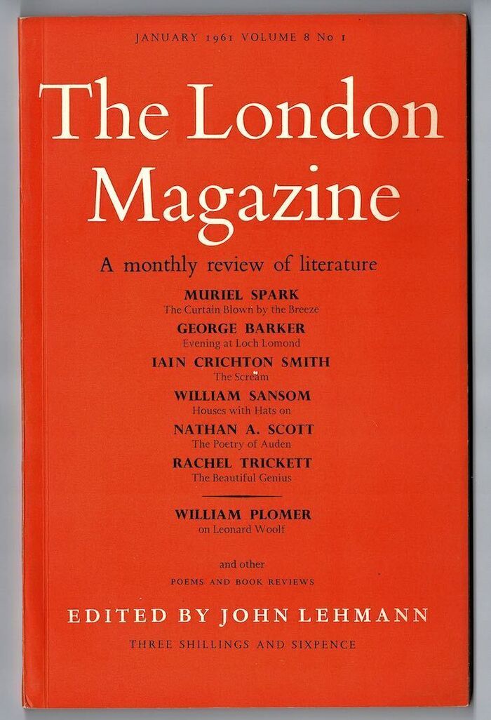 THE LONDON MAGAZINE: Volume 8 No. 1 Image