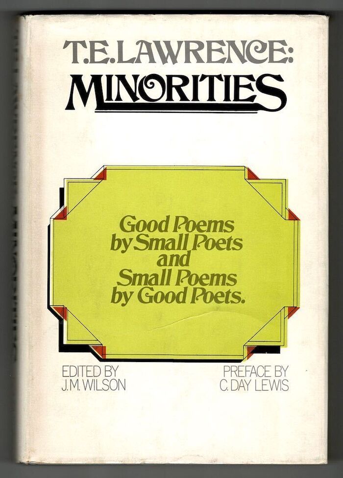 Minorities. Good Poems by Small Poets and Small Poems by Good Poets Image