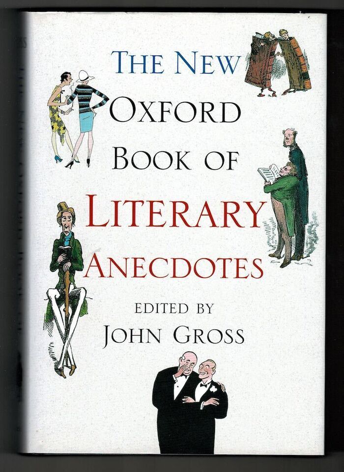 The New Oxford Book of Literary Anecdotes Image