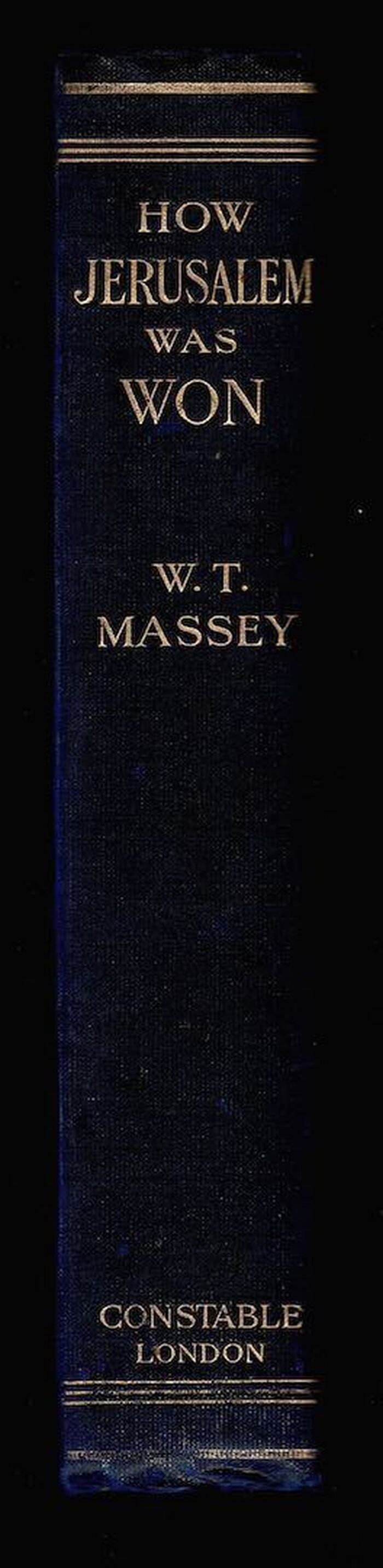 How Jerusalem was Won. Being the Record of Allenby's Campaign in Palestine. Image