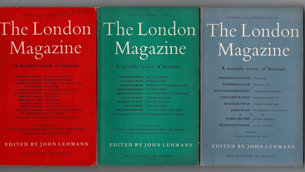 The London Magazine. Vol. 1 No.2, Vol. 1 No.6 and Volume 2 No.10 Image