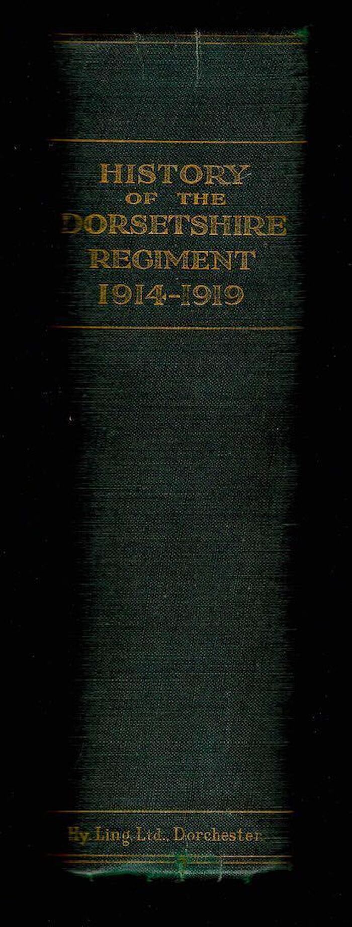 History of the Dorsetshire Regiment 1914-1919 Image