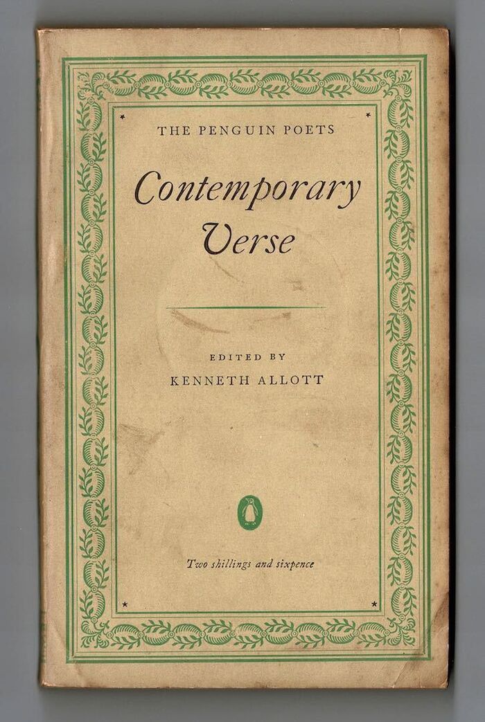The Penguin Poets, Contemporary Verse Image