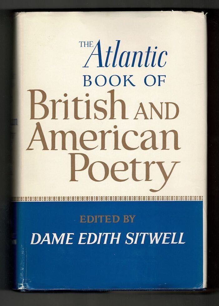 The Atlantic Book of British and American Poetry. An Atlantic Monthly Press Book. Image