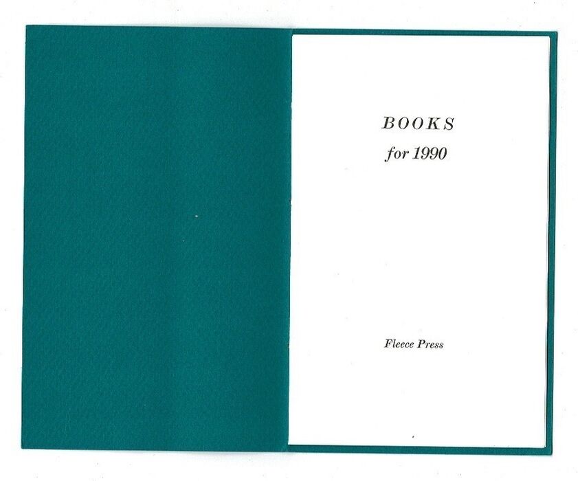 Books for 1990. Image