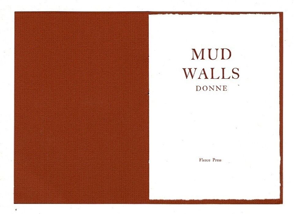 Mud Walls, Donne. Image