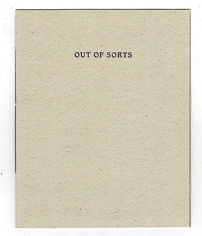 Out of Sorts. A bookplate engraved by Lucien Pissaro. Image