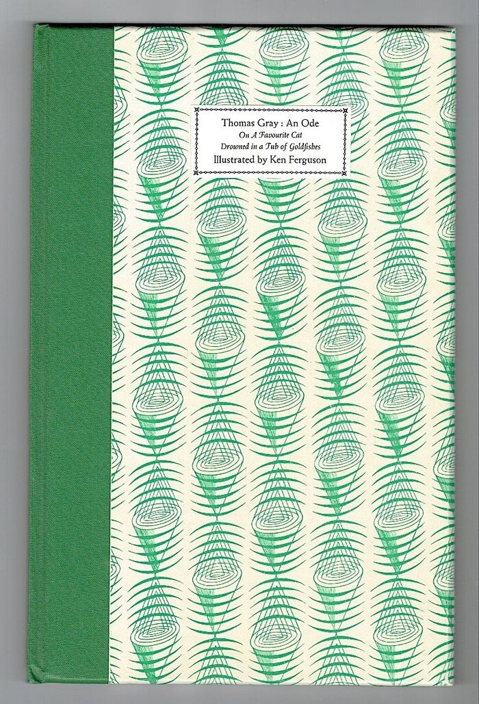 An Ode on a Favourite Cat Drowned in a Tub of Goldfishes. Image