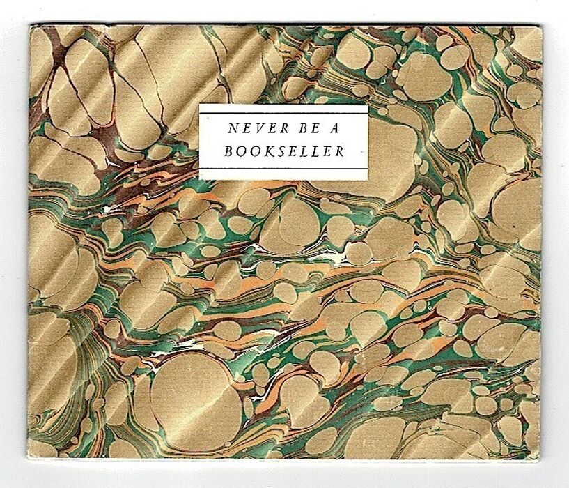 Never be a Bookseller. Image