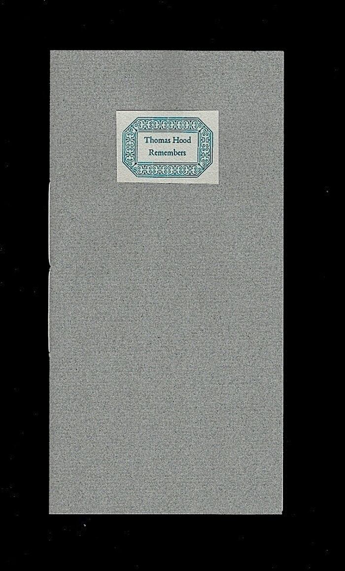 Memories from Childhood [Thomas Hood Remembers] Image