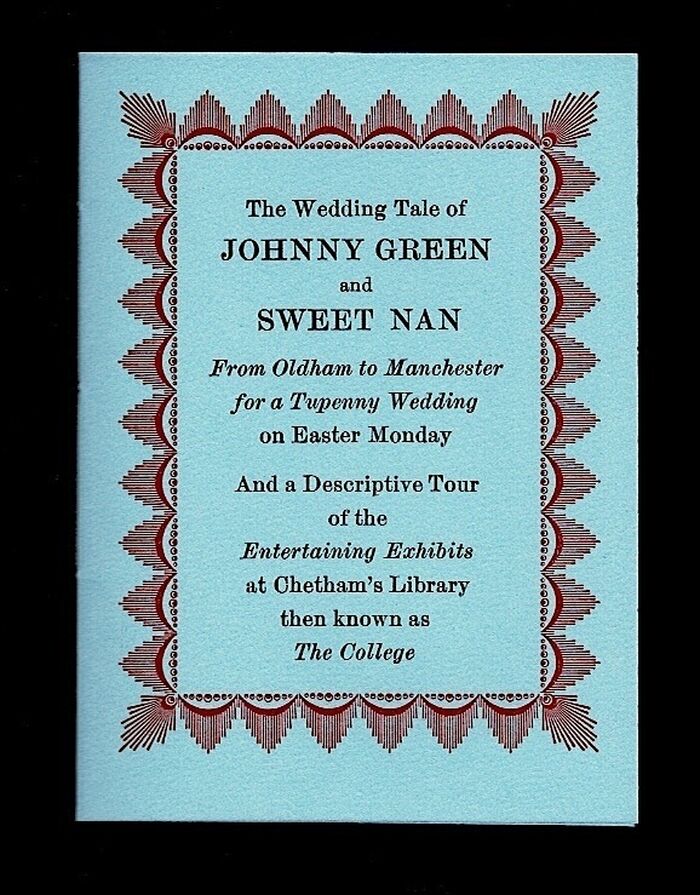 The Wedding Tale of Johnny Green and Sweet Nan. Image