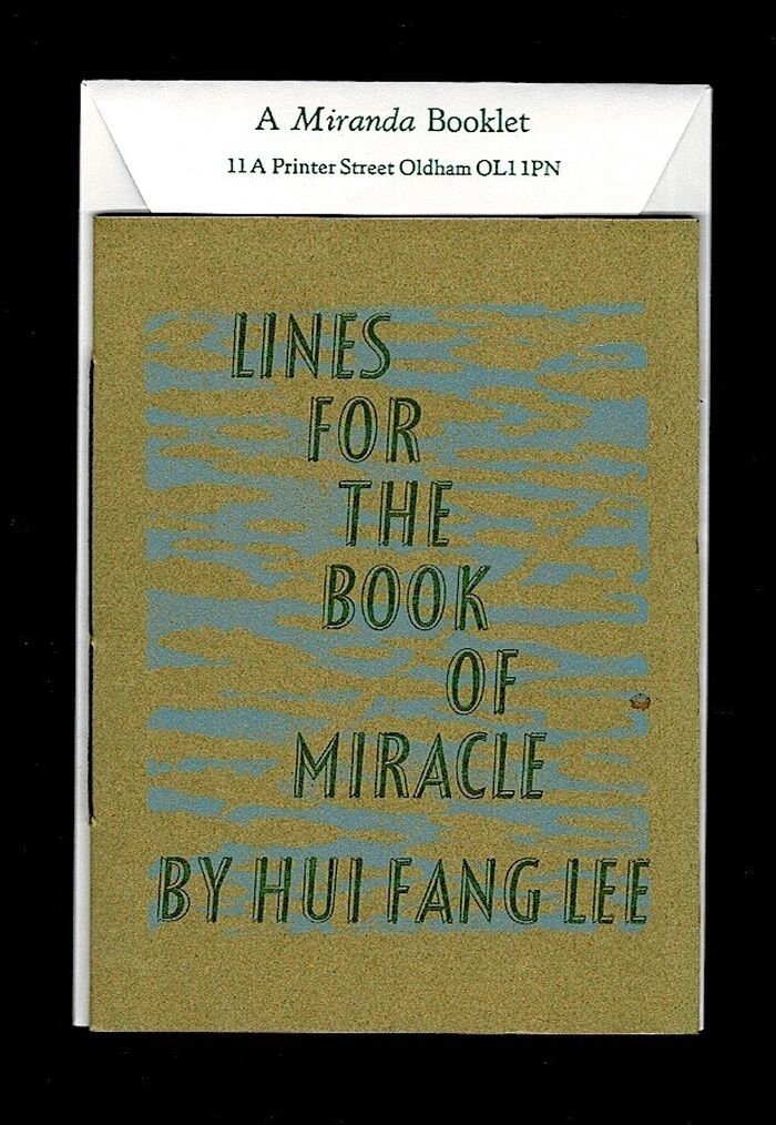 Lines for the Book of Miracle. Image