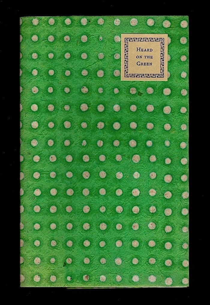 Heard on the Green. A Schoolday Anthology. Image