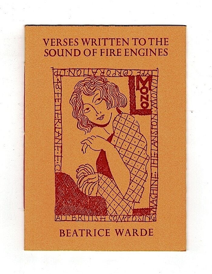 Verses Written to the Sound of Fire Engines. Image