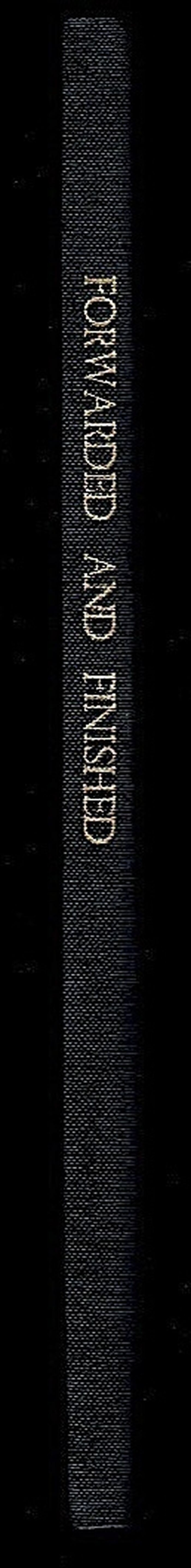 Forwarded and Finished. An Amusement Concerning Bookbinders. Image