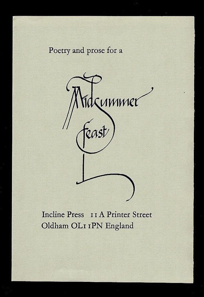Poetry and Prose for a Midsummer Feast. Image