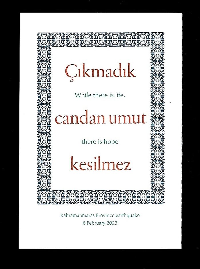 While there is life, there is hope. Image