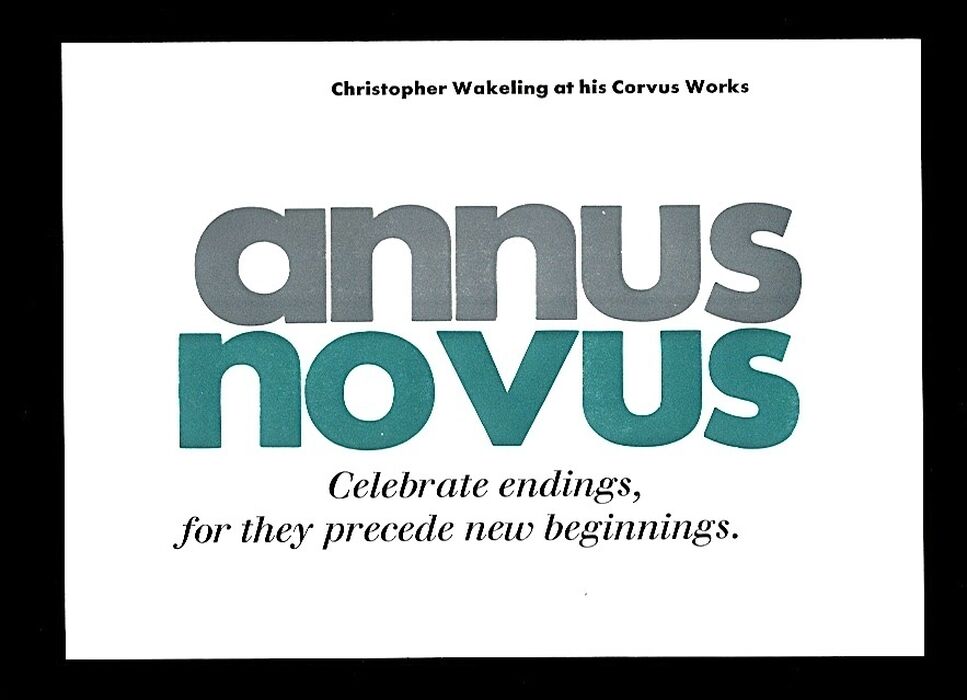 Annus Novus. Image