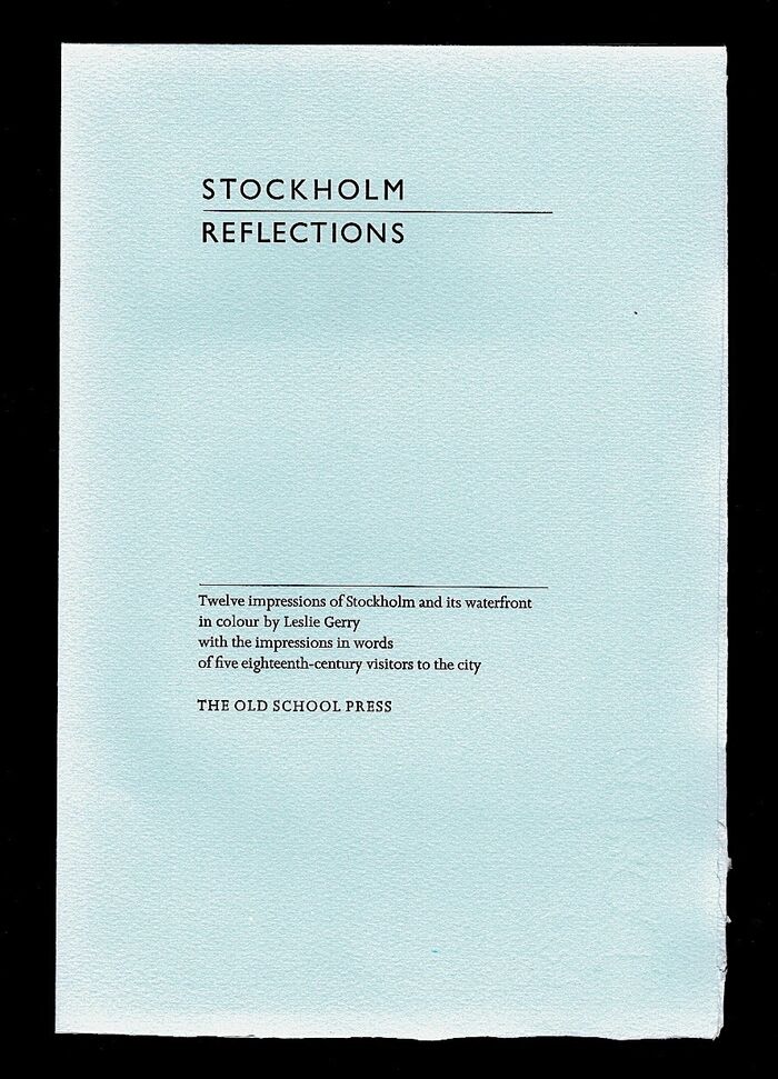 Stockholm Reflections. Image