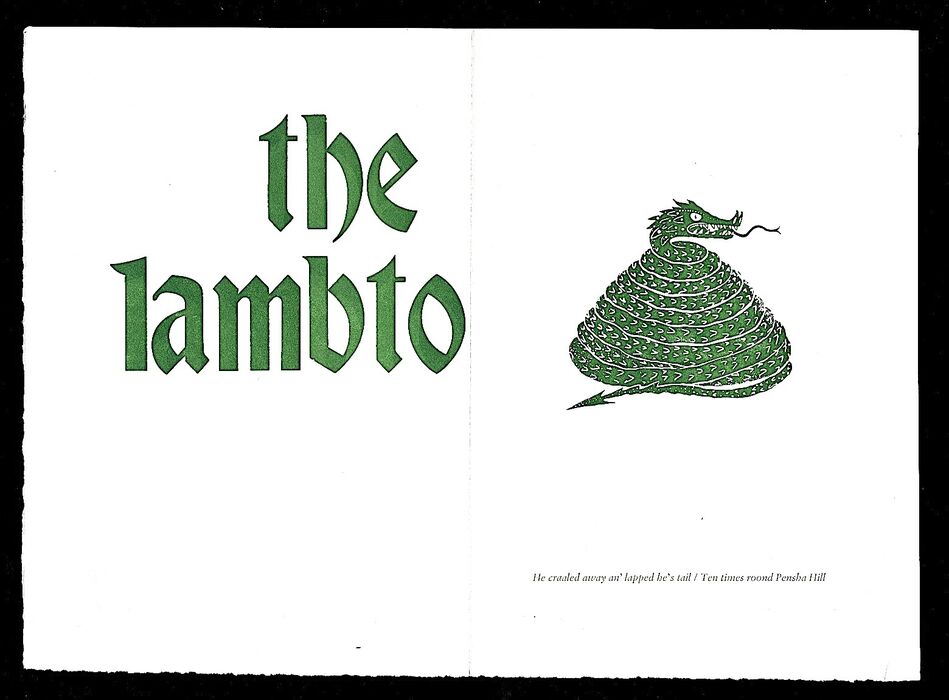 The Lambton Worm. Image