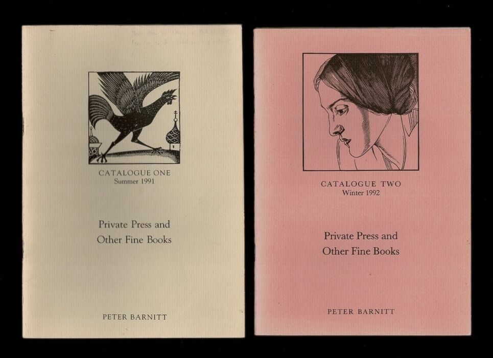 'Private Press and Other Fine Books', Catalogues Number One to Number Fifteen (inclusive). Image