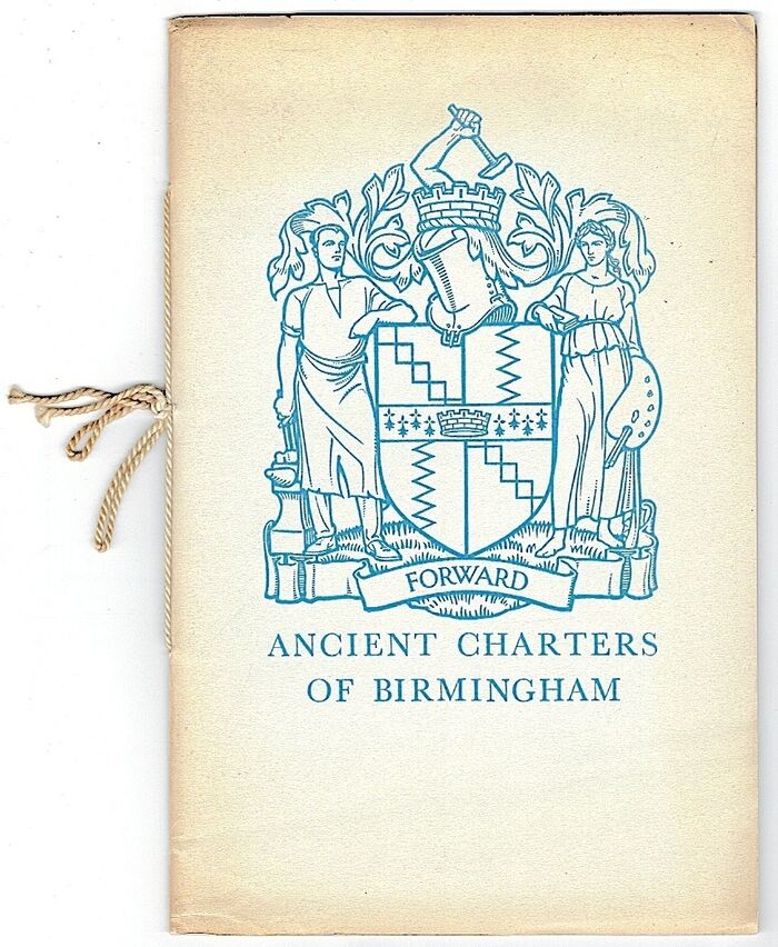 Ancient Charters of Birmingham. Image