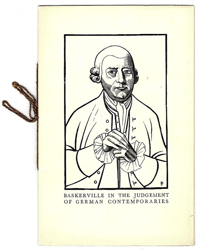 Baskerville in the Judgement of German Contemporaries. Image