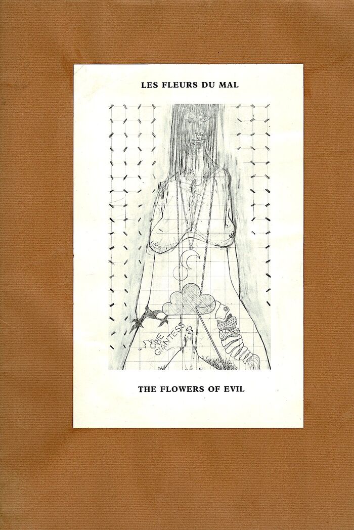 Les Fleurs du Mal. Flowers of Evil. A Selection of Poems by Charles Baudelaire, 1821-1867, with lithograph illustrations by Clive King. Image