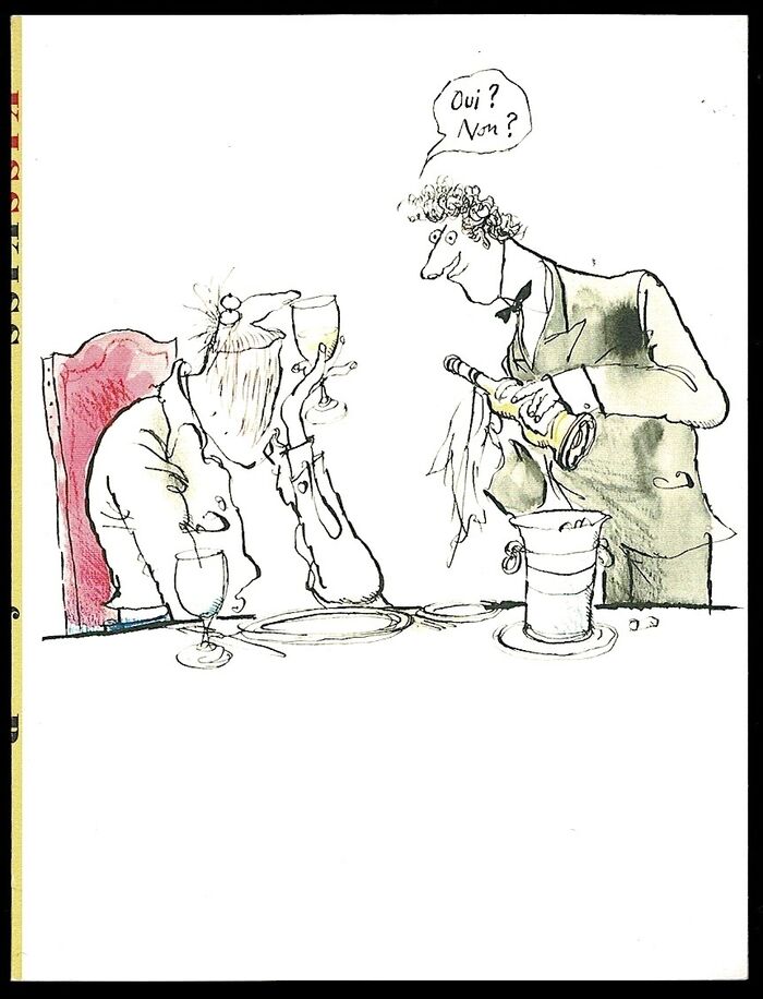 Kiss Kiss: more news from Provence. A short story rejected by The New Yorker in 1993. Image