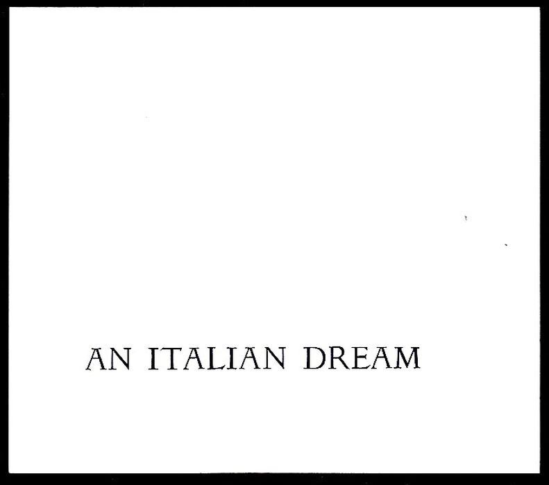 An Italian Dream. Image
