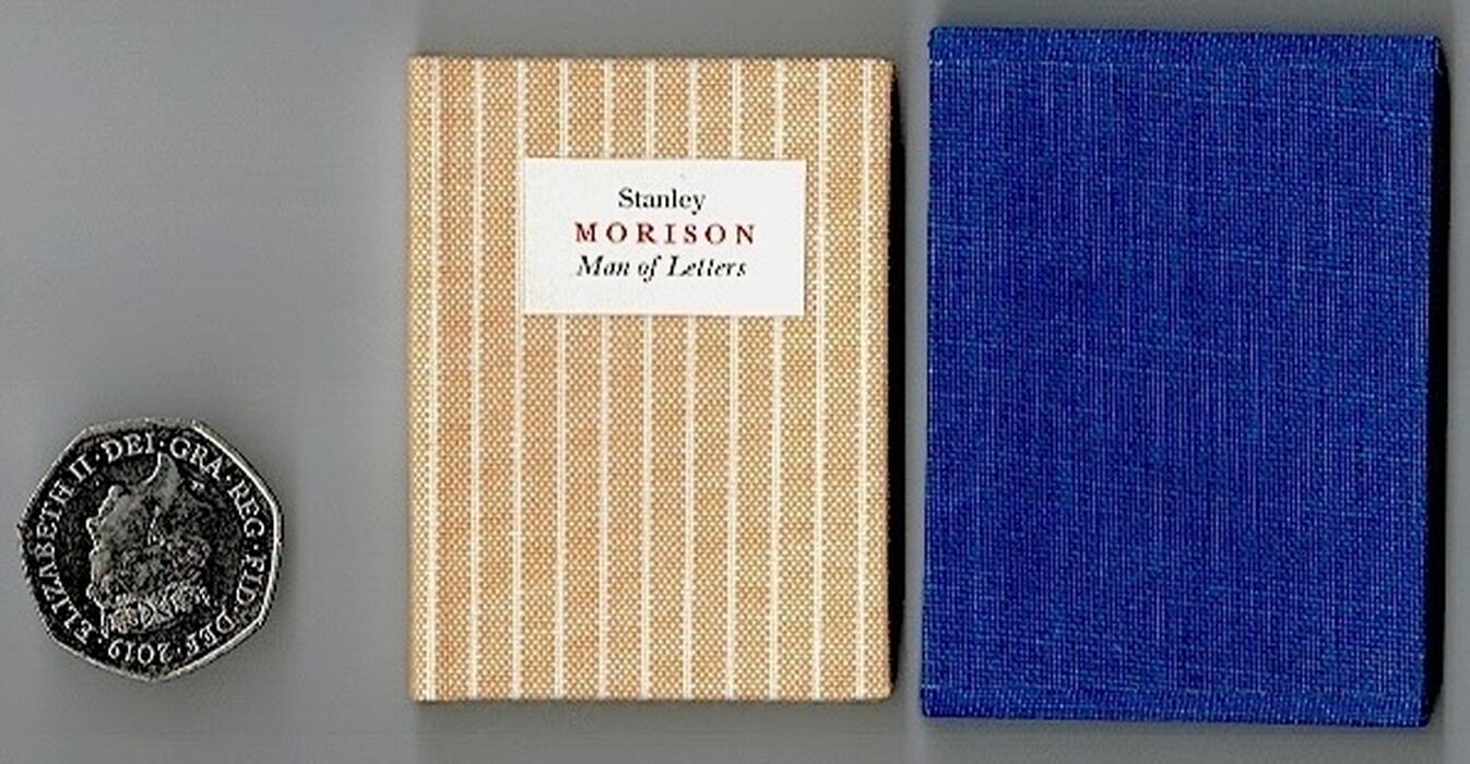 Stanley Morison. Man of Letters. Image