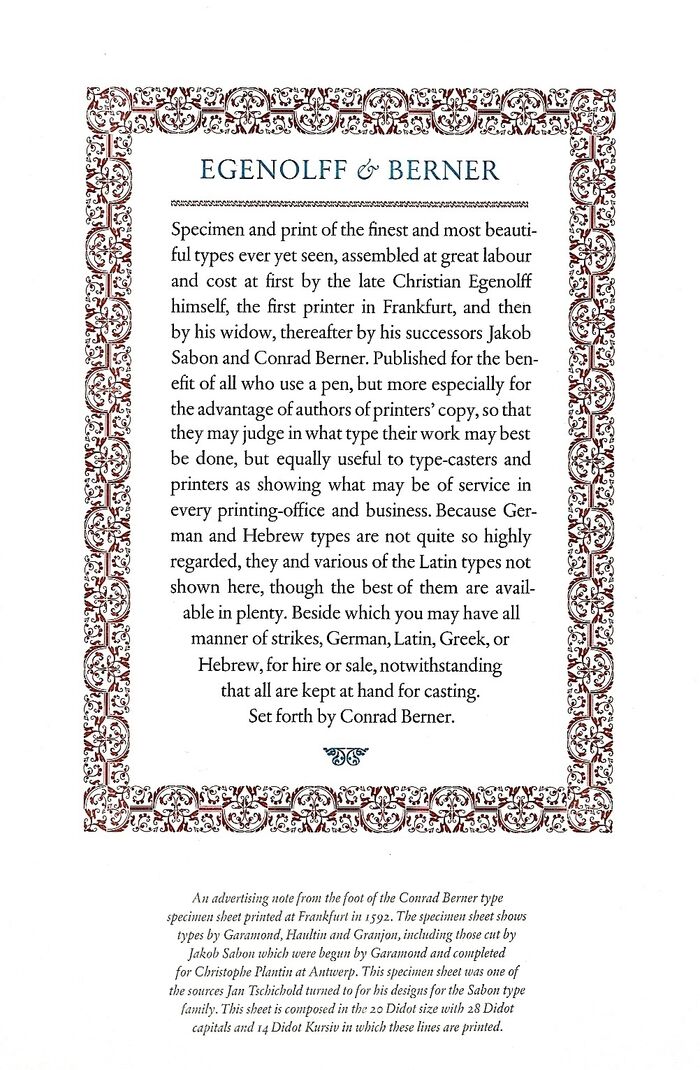 Egenolff & Berner. Image