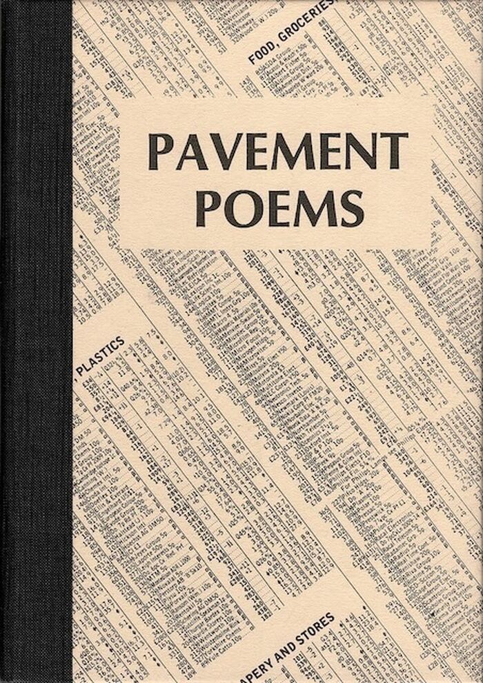 Pavement Poems. Poems written at The St Martin-in-the-Fields Social Care Unit by people sleeping rough in the streets of London in 1990. Illustrated by Clara Vulliamy. With a Foreword by Glenda Jackson. Image