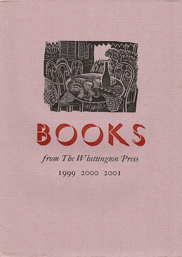 Books from The Whittington Press, 1999, 2000, 2001. Image
